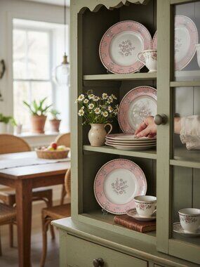 Vintage Wedgwood PIMPERNEL PINK‎ Bone China Bread & Butter Plate
